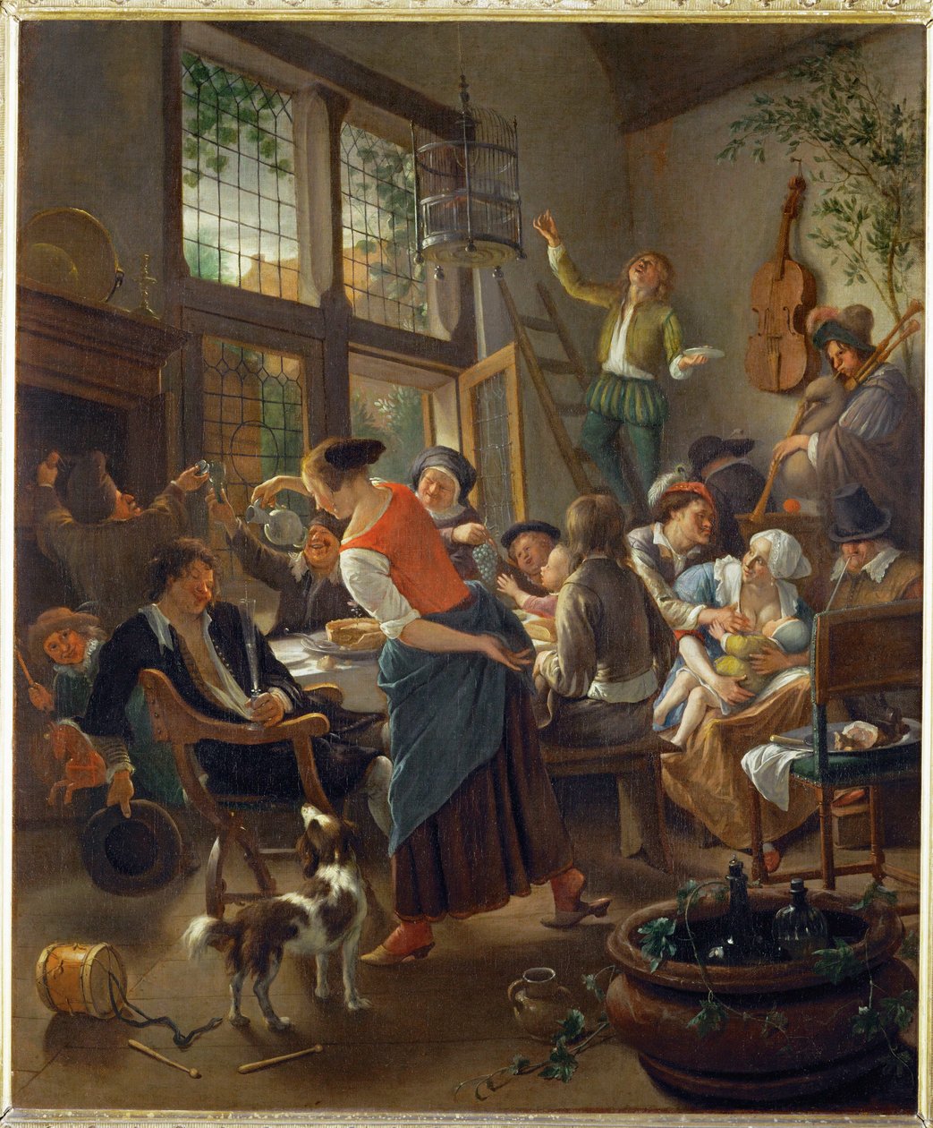Ein Familienessen von Jan Havicksz. Steen