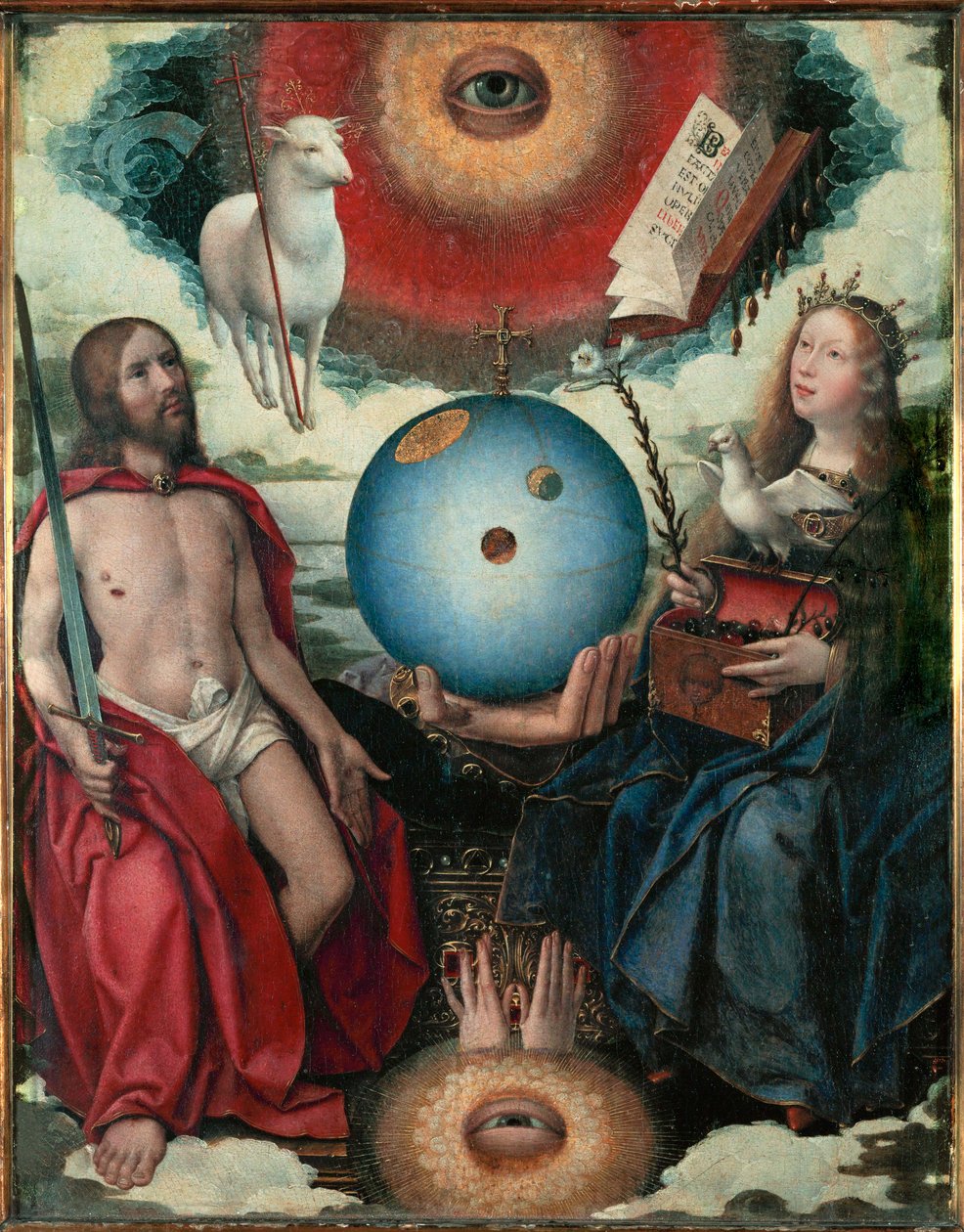 Christliche Allegorie von Jan II Provost