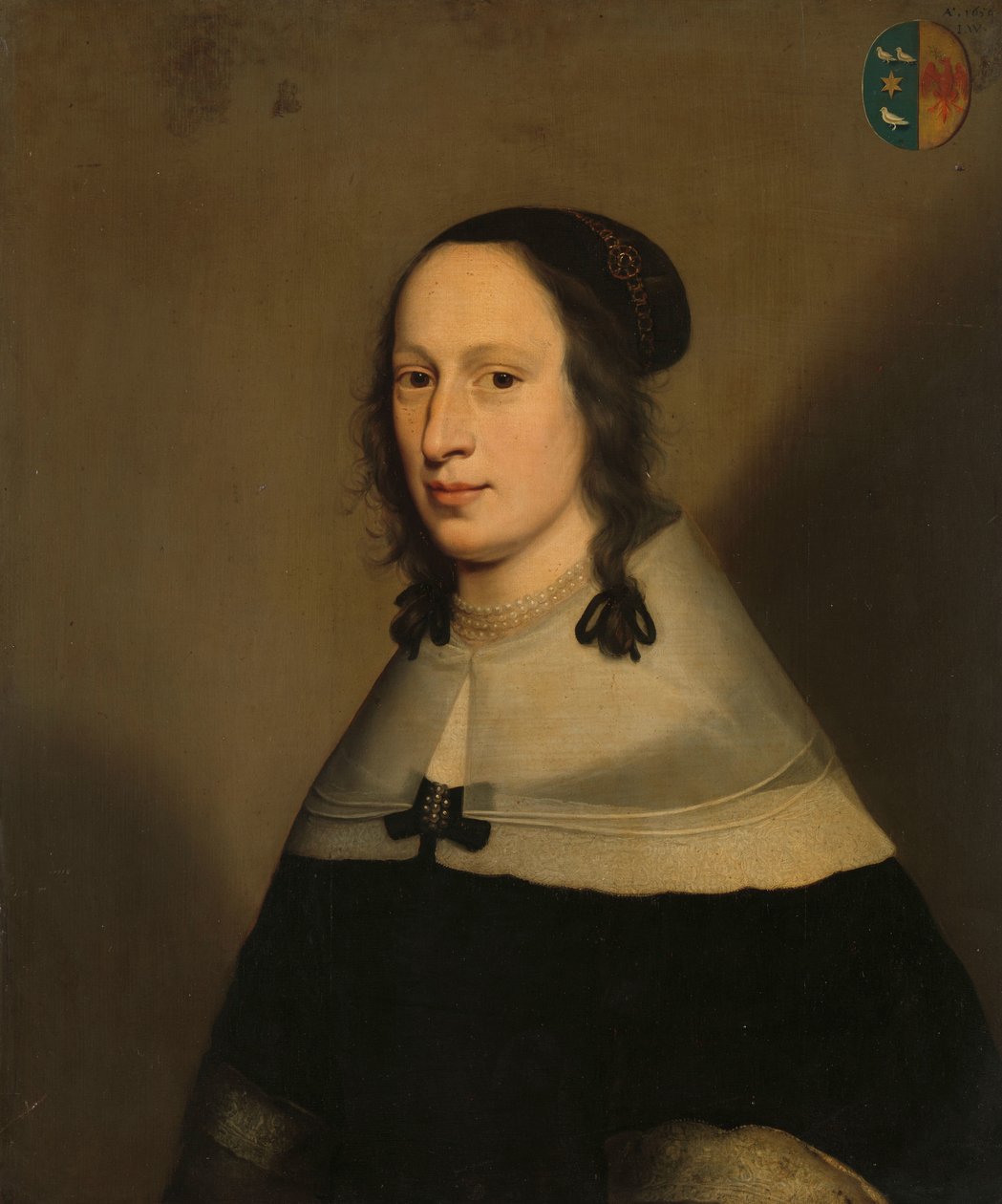 Porträt von Sophia van Overmeer, Ehefrau von Adriaen van Persijn von Jan Jansz. Westerbaen (I)