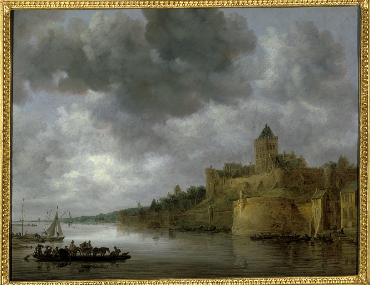 Der Valkhof in Nimwegen, 1642 von Jan Josephsz van Goyen