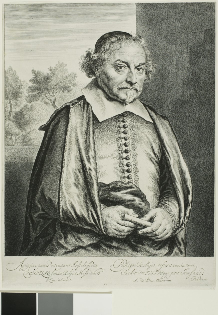 Joost van den Vondel von Jan Lievens