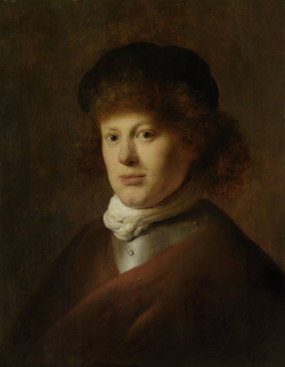 Porträt von Rembrandt van Rijn von Jan Lievens