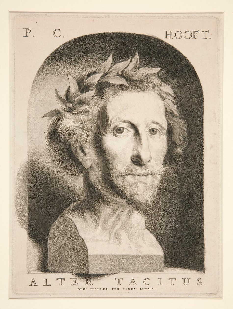 Pieter Cornelisz. Hooft (1581-1647) von Jan Lutma The Younger