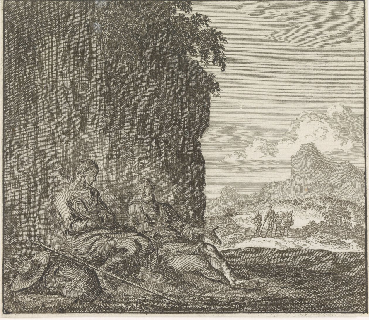 Emblem: Schatten von Jan Luyken