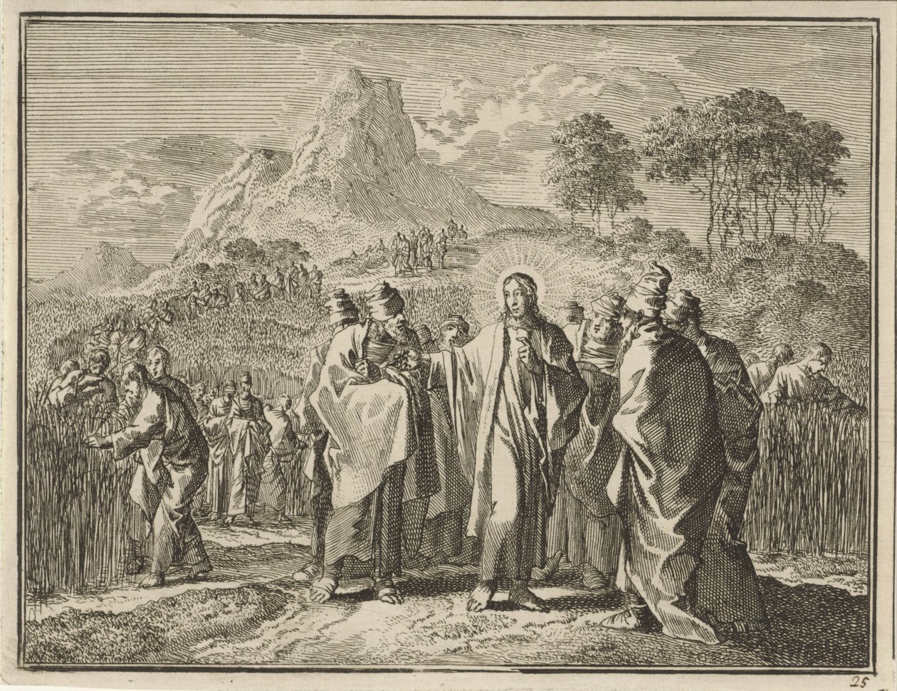 Ährenlesen am Sabbat von Jan Luyken