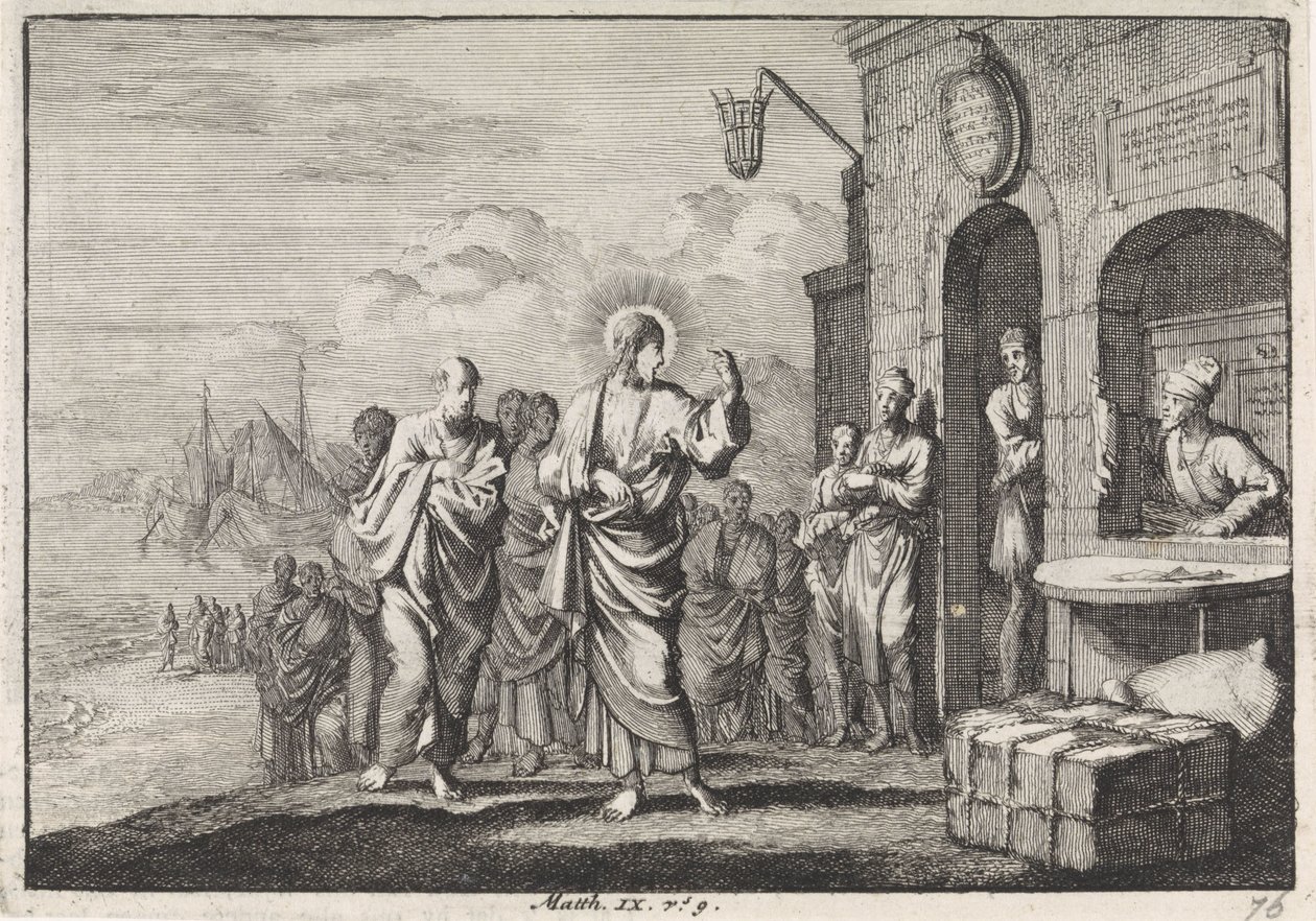 Berufung des Matthäus von Jan Luyken