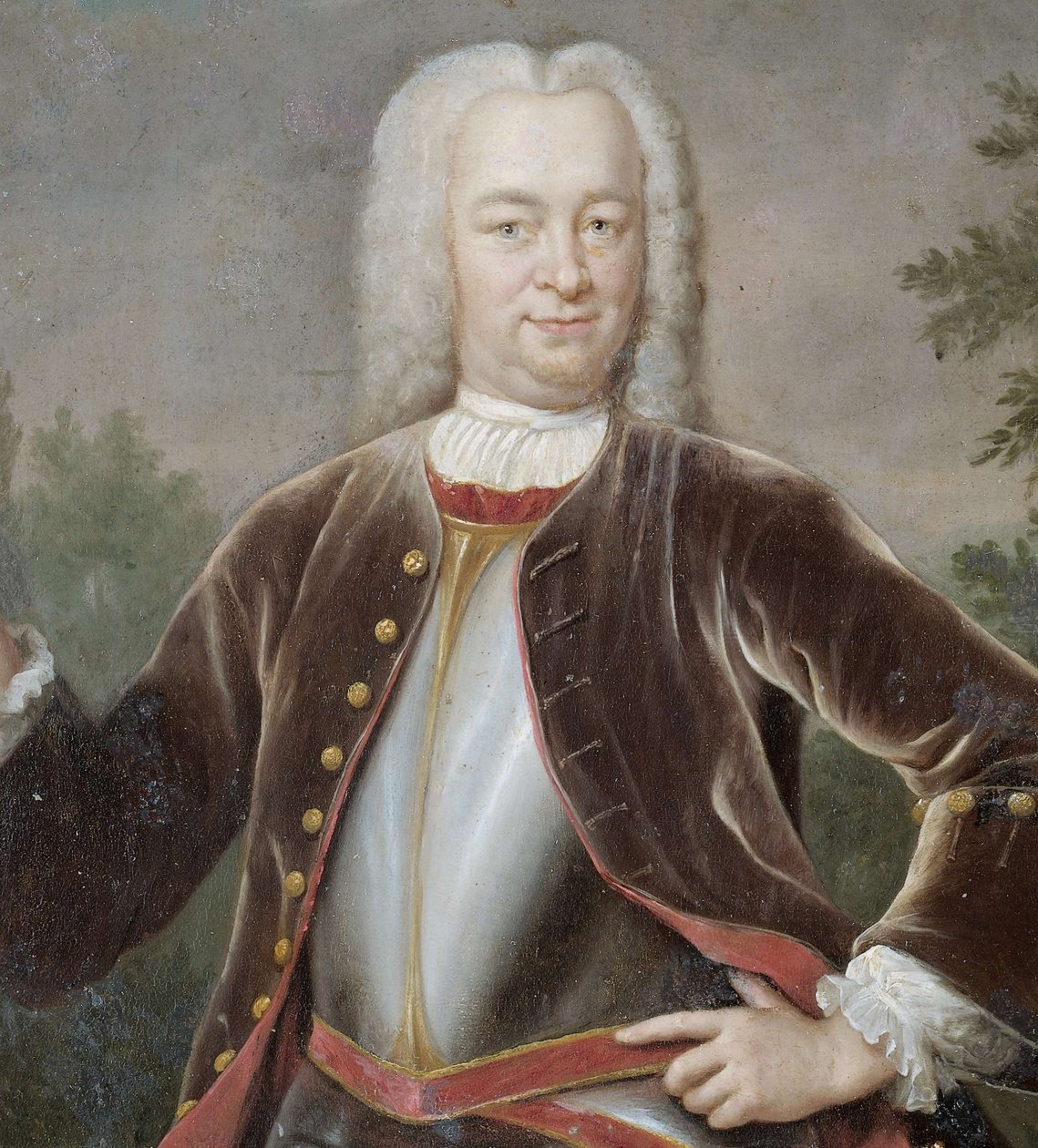 Porträt von Gustaaf Willem, Baron van Imhoff, Generalgouverneur der Niederländischen Ostindien-Kompanie von Jan Maurits Quinkhard