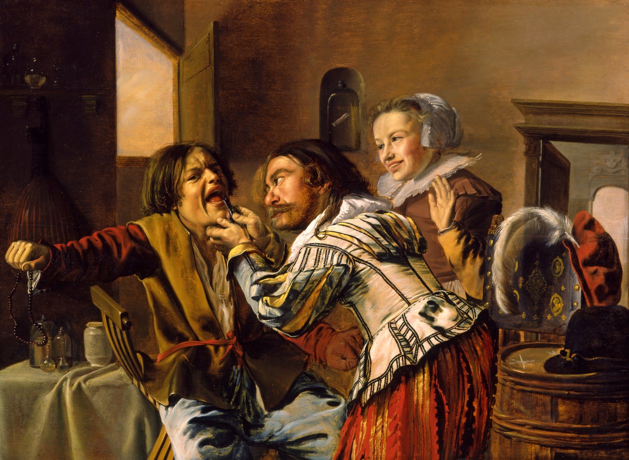 Der Zahnarzt, 1629 von Jan Miense Molenaer