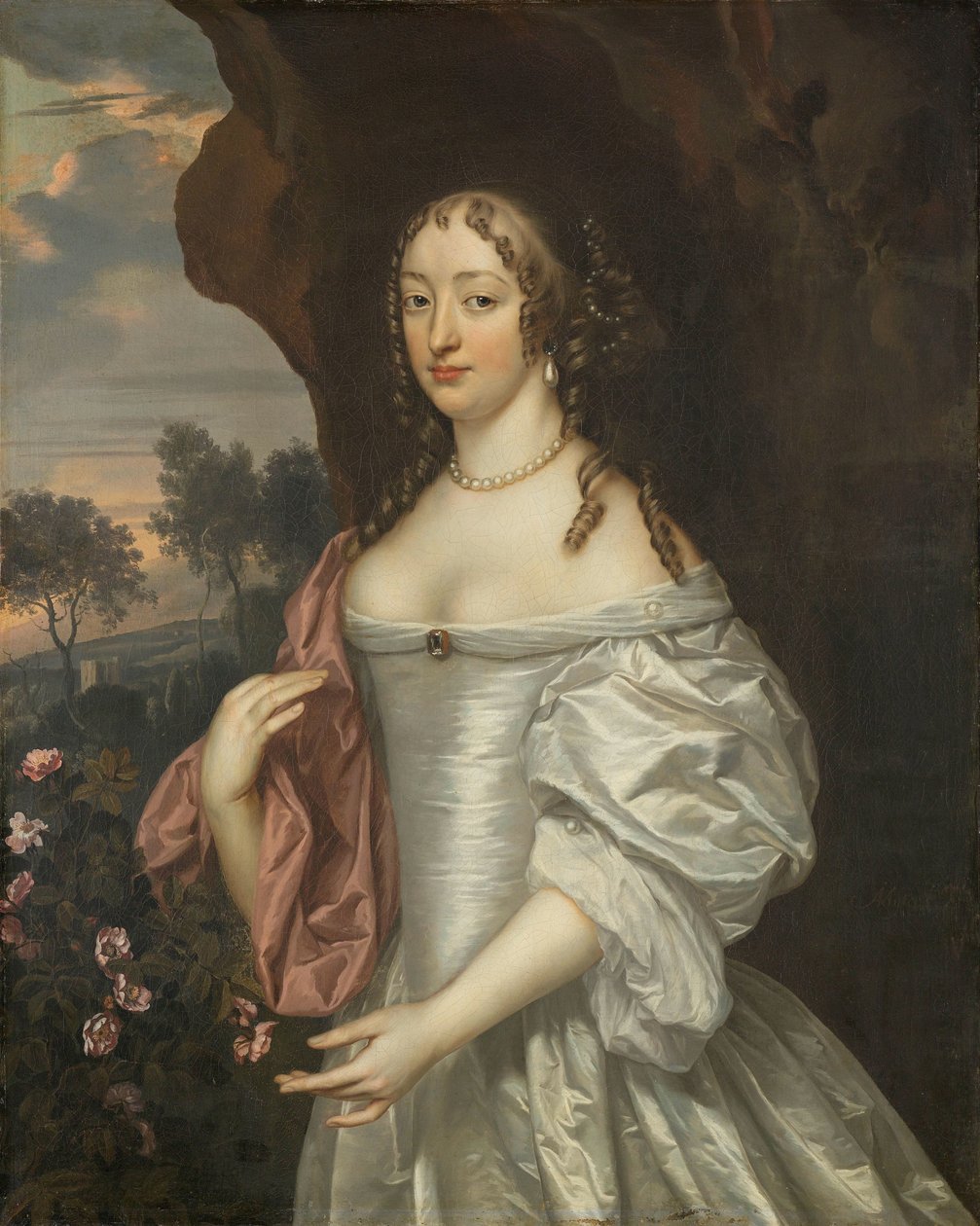 Porträt von Jacoba van Orliens, Ehefrau von Jacob de Witte von Haamstede von Jan Mijtens