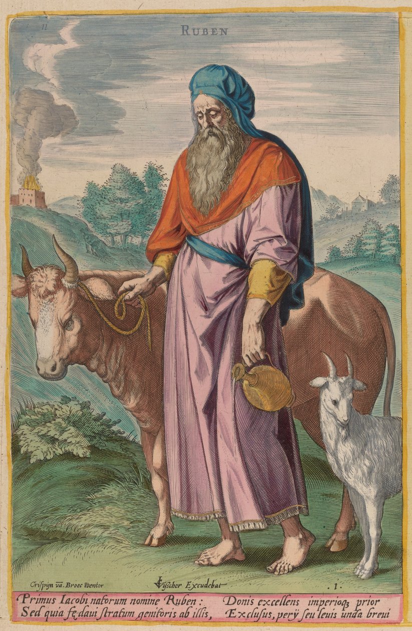 Ruben von Jan Sadeler I or J. Haeyler after Crispen van den Broecke