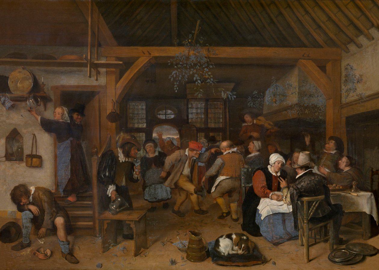 Das Hochzeitsfest von Jan Steen