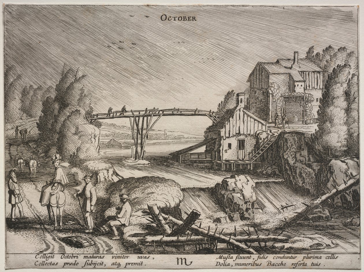 Die zwölf Monate: Oktober von Jan Van de Velde