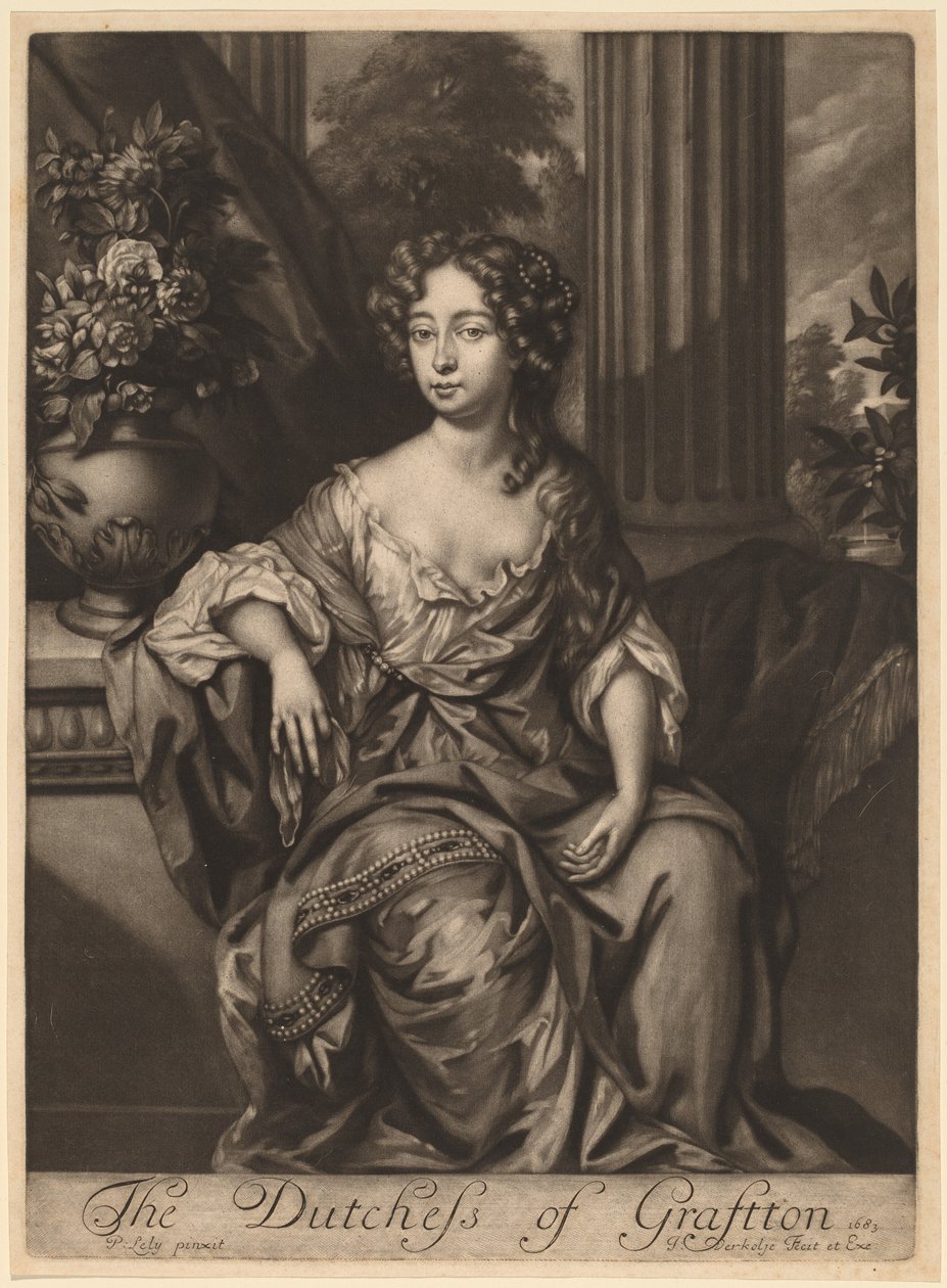 Die Herzogin von Grafton von Jan Verkolje I after Sir Peter Lely