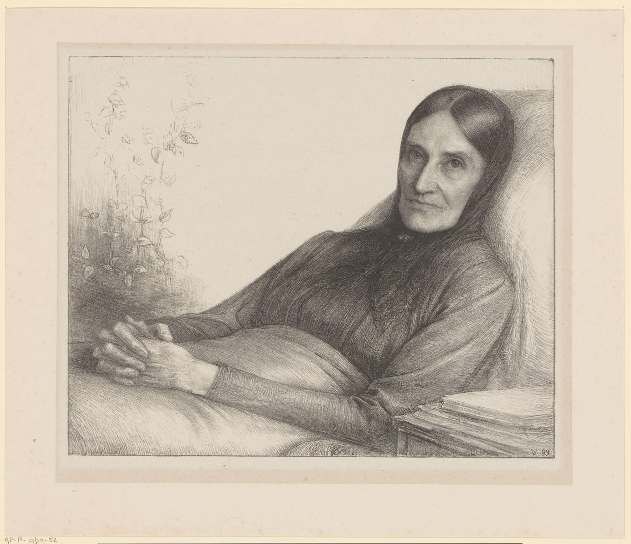 Porträt von Elisabeth Ragazzi van den Wall Bake von Jan Veth