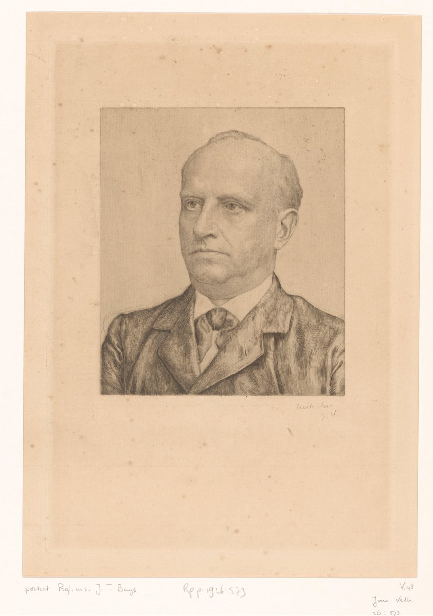 Porträt von J.T. Buys von Jan Veth