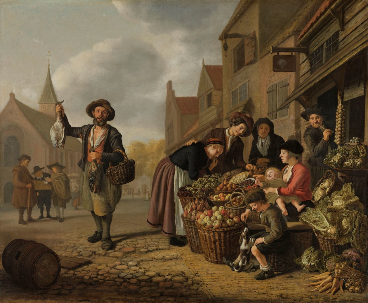 Der Gemüseladen De Buyskool von Jan Victors
