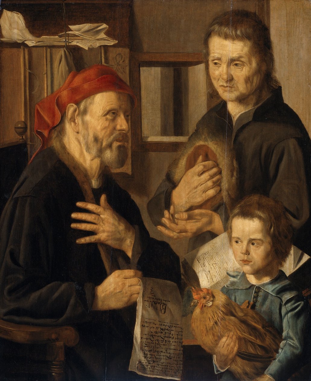 Büro des Verwalters (Büro des Notars) von Jan Woutersz Stap