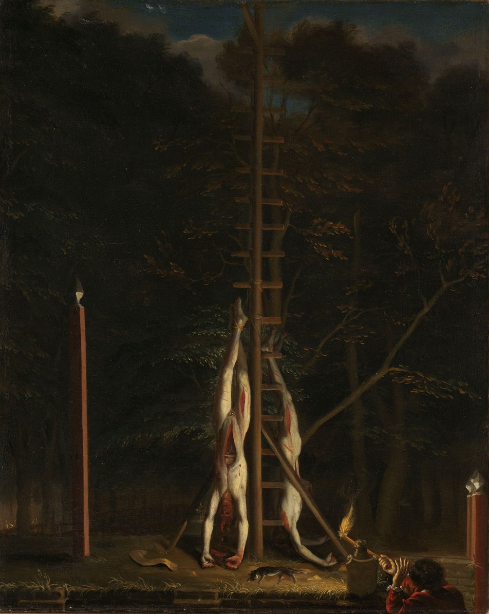 Die Leichen der Gebrüder De Witt, um 1672-75 von Jan de Baen