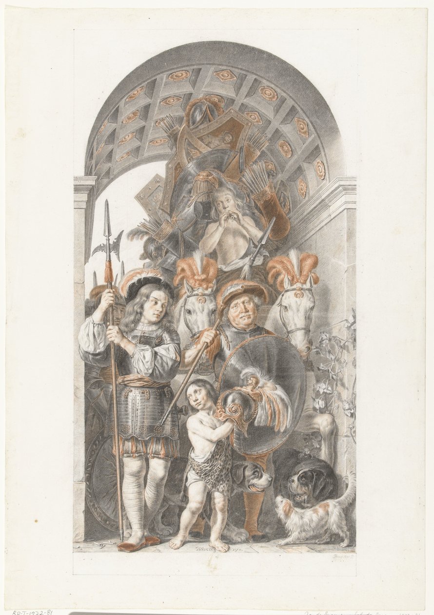 Allegorischer Triumphzug für den Statthalter Friedrich Heinrich von Jan de Bray