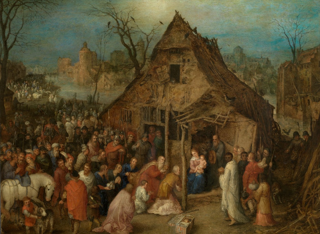 Die Anbetung der Heiligen Drei Könige von Jan the Elder Brueghel