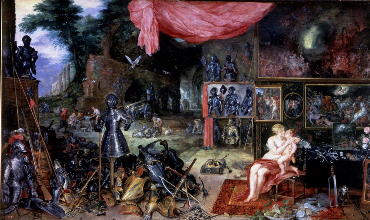 Die Berührung von Jan the Elder Brueghel