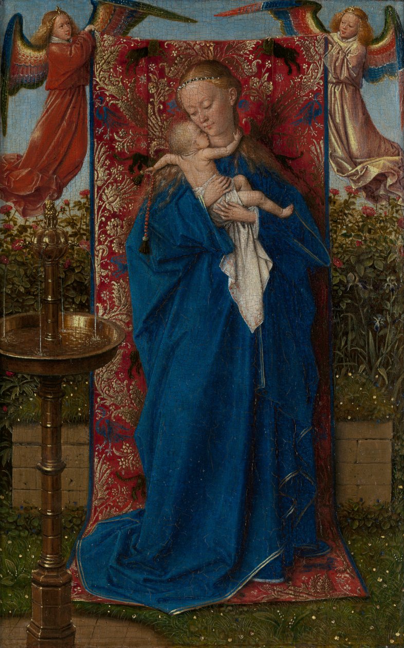 Madonna am Brunnen von Jan van Eyck