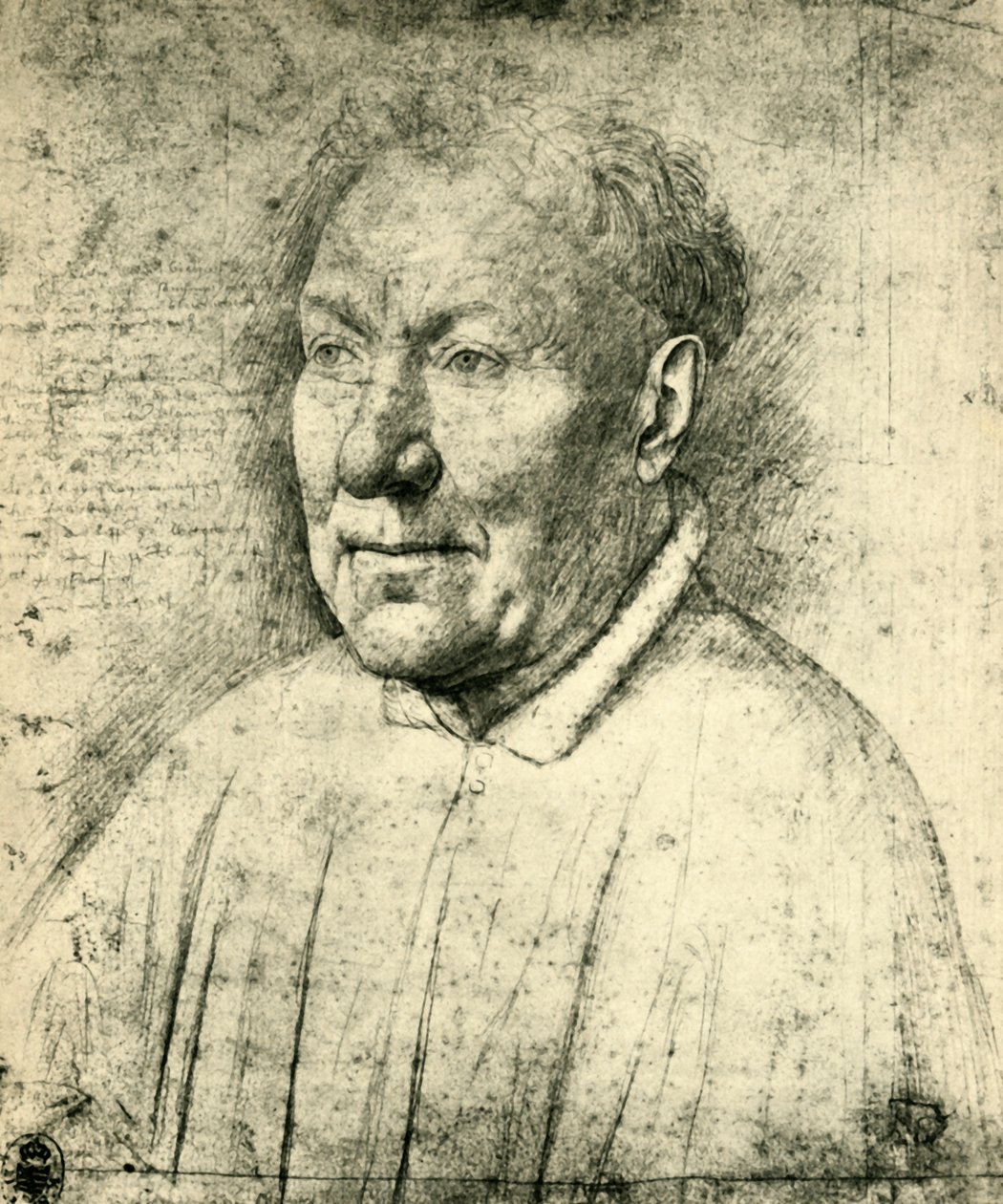 Porträt von Kardinal Niccolò Albergati von Jan van Eyck