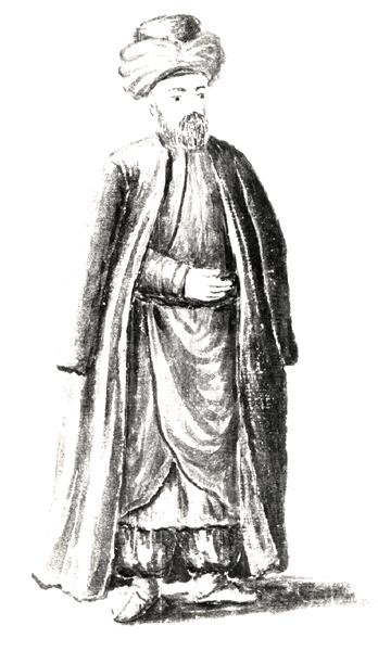 Coemino Bajeti, aus Gli abiti dei Veneziani von Jan van Grevenbroeck