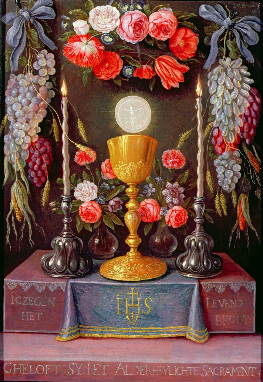 Die Eucharistie von Jan van Kessel the Elder