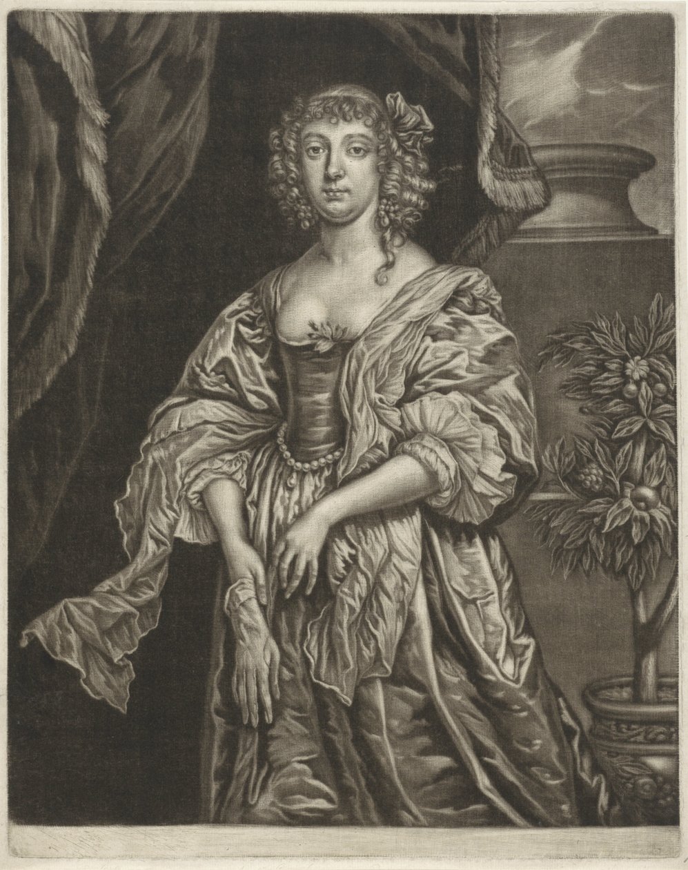 Porträt von Anna von Bedford von Jan van Somer