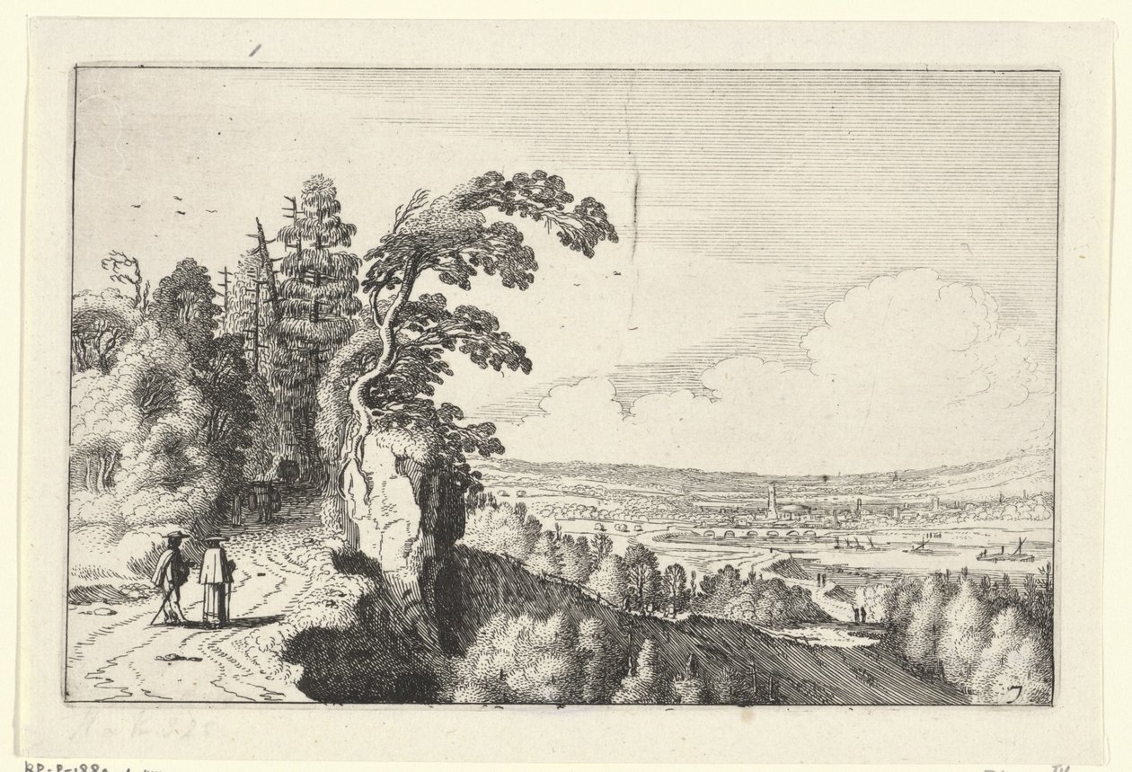 Blick auf ein Tal von Jan van de Velde (II)