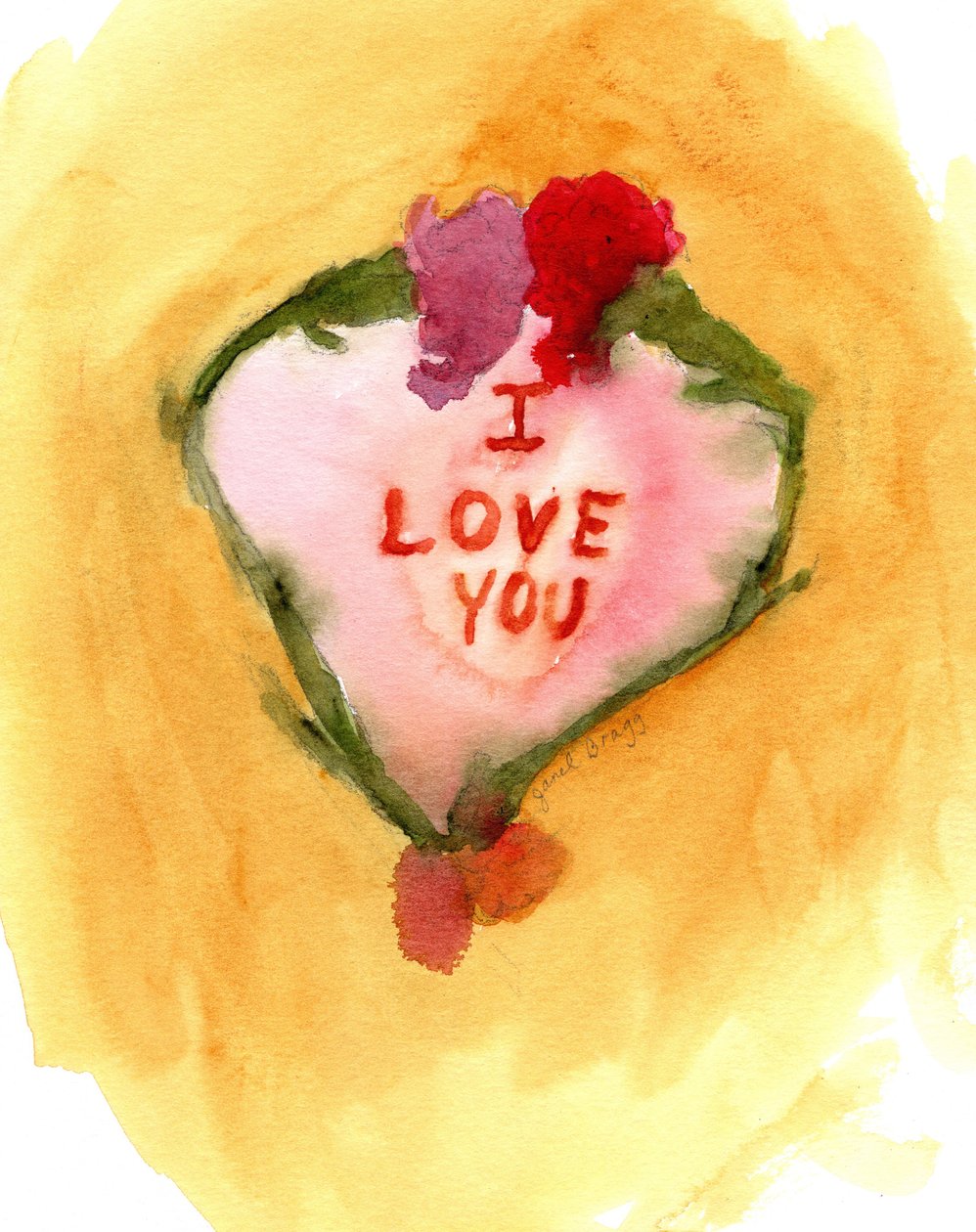 Valentine II, ca. 2019 von Janel Bragg