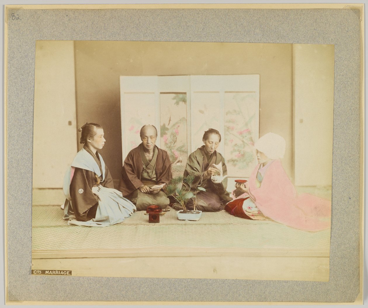 Japanische Hochzeitszeremonie von Japanese Photographer