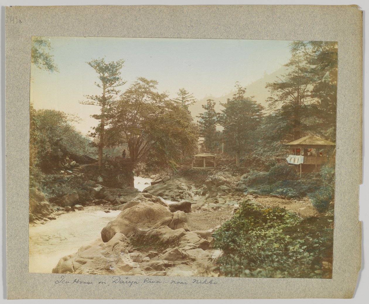 Teehaus am Daiya-Fluss, nahe Nikko, Japan von Japanese Photographer