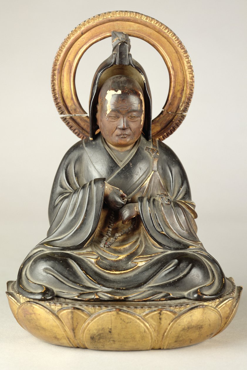 Buddhistischer Abt von Japanese School