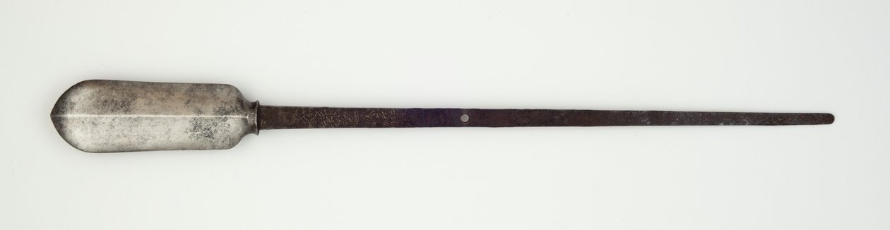 Kopf eines Su-Yari, oder Speer von Japanese School