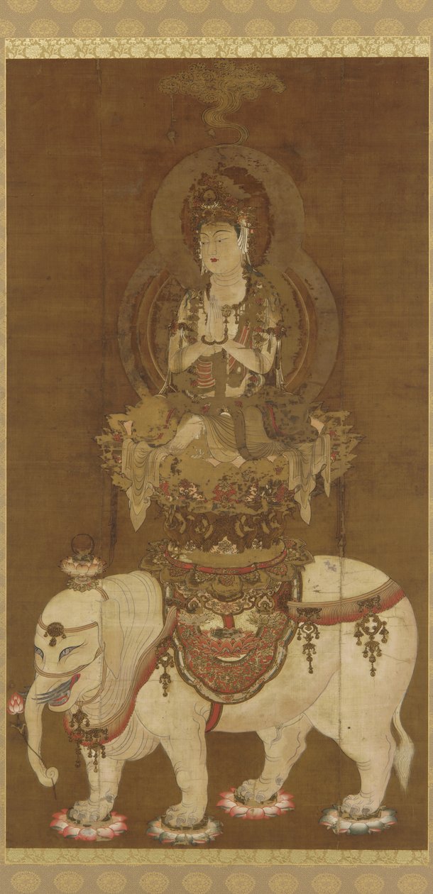Der Bodhisattva - Fugen (Fugen Bosatsu) Heian-Periode von Japanese School