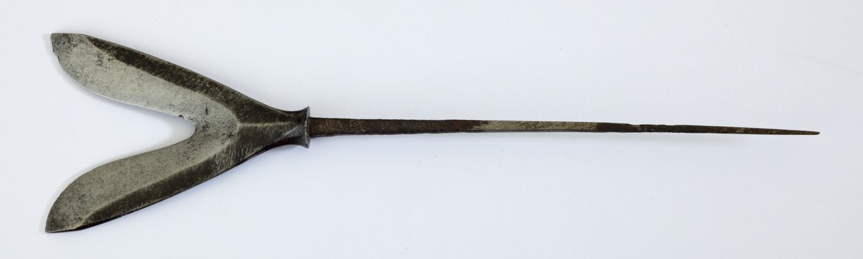 Yanone (Pfeilspitze) des Karimata-Typs (Gabel 