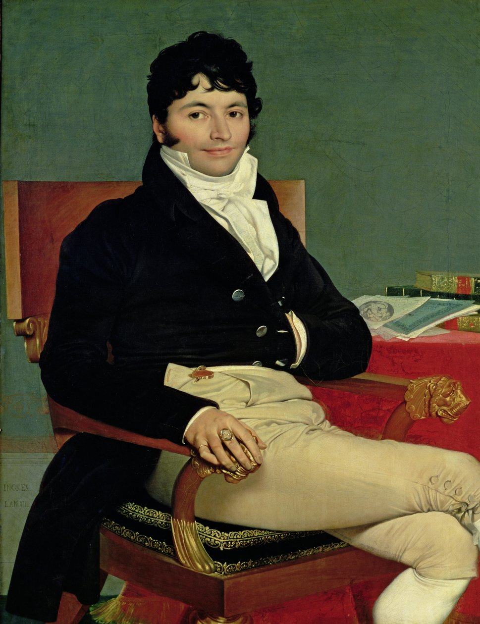 Philibert Riviere (1766-1816) 1805 von Jean Auguste Dominique Ingres