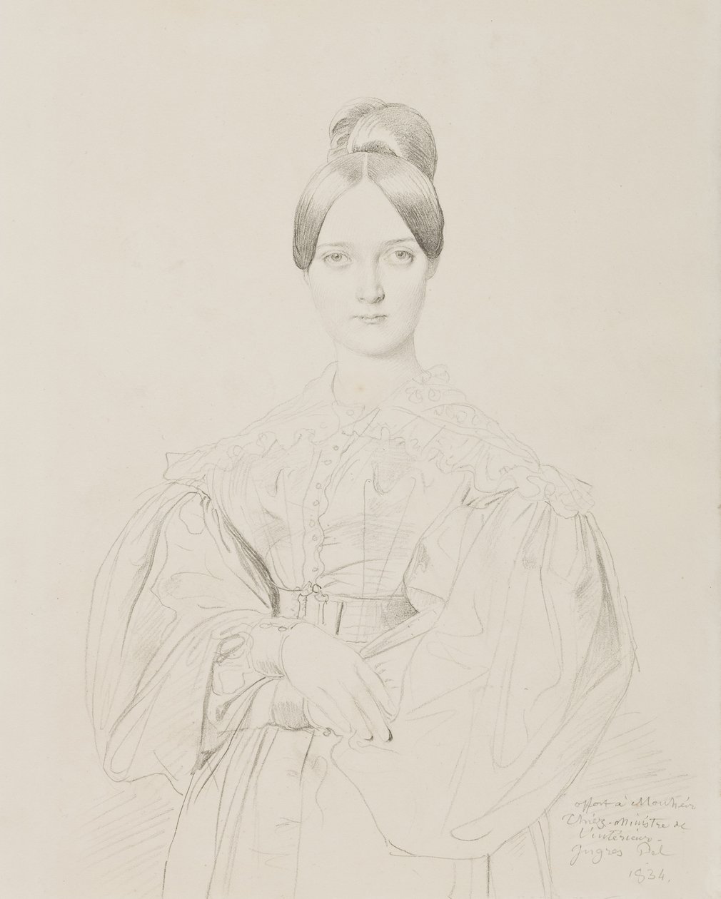 Porträt von Madame Thiers von Jean Auguste Dominique Ingres