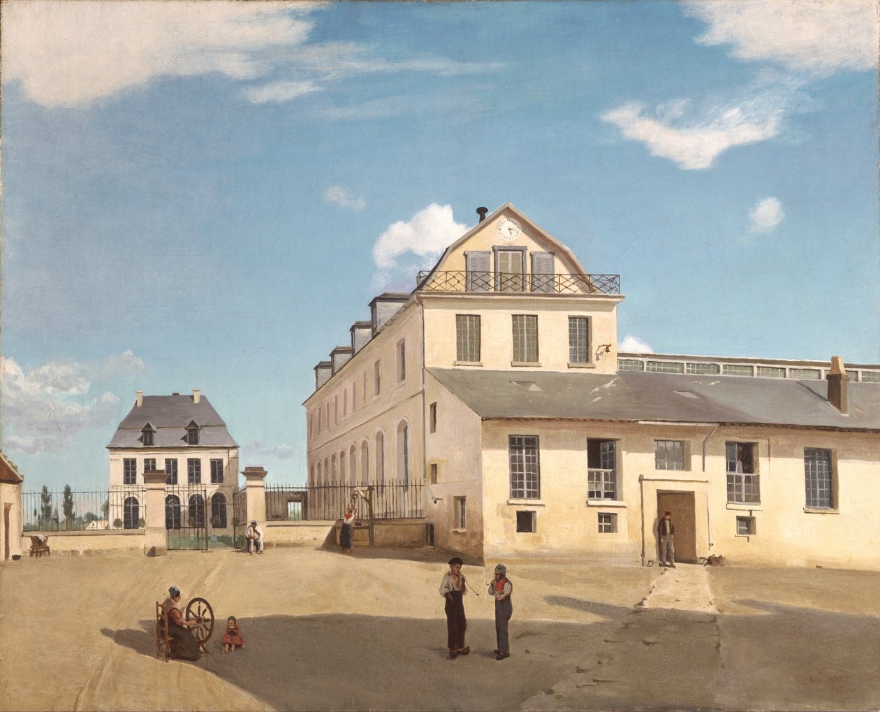 Haus und Fabrik von Monsieur Henry von Jean Baptiste Camille Corot