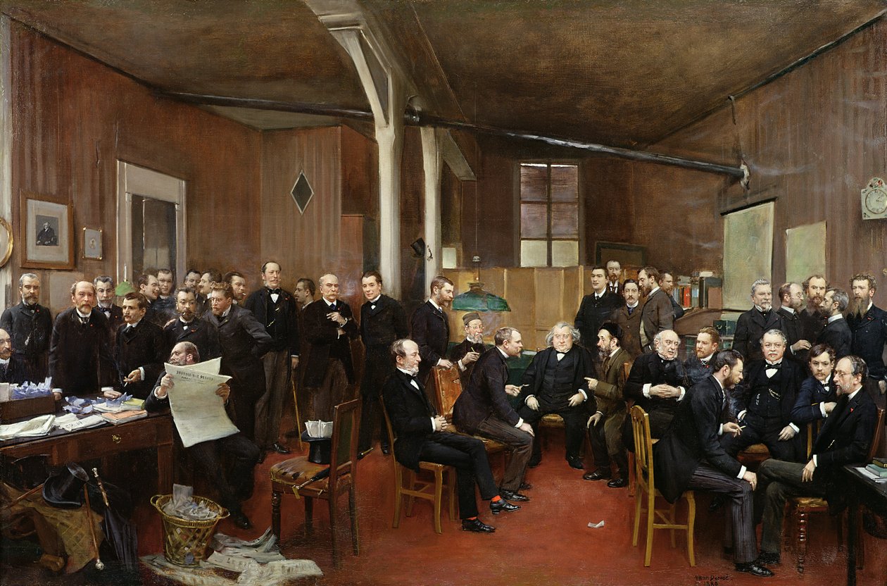 Le Journal des Débats, 1889 von Jean Beraud