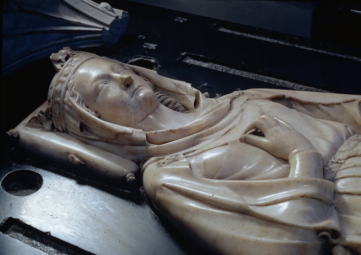 Abbild von Isabel von Aragon (1243-71) von Jean D