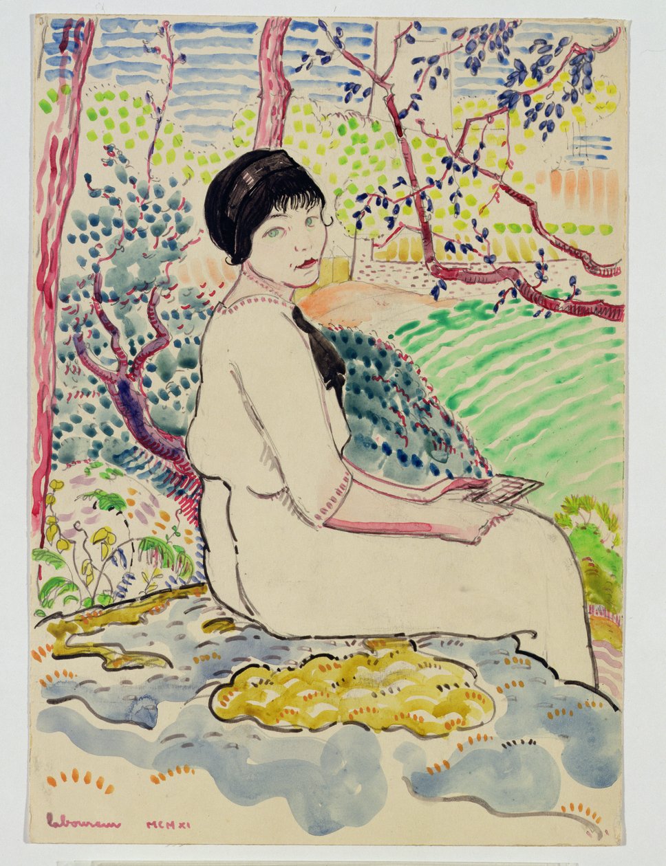 Der Brief, 1911 von Jean Emile Laboureur