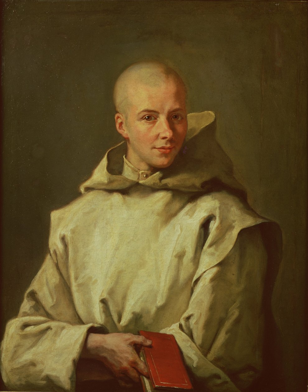 Porträt von Dom Baudouin du Basset von Gaillon, 1716 von Jean Bernard Restout