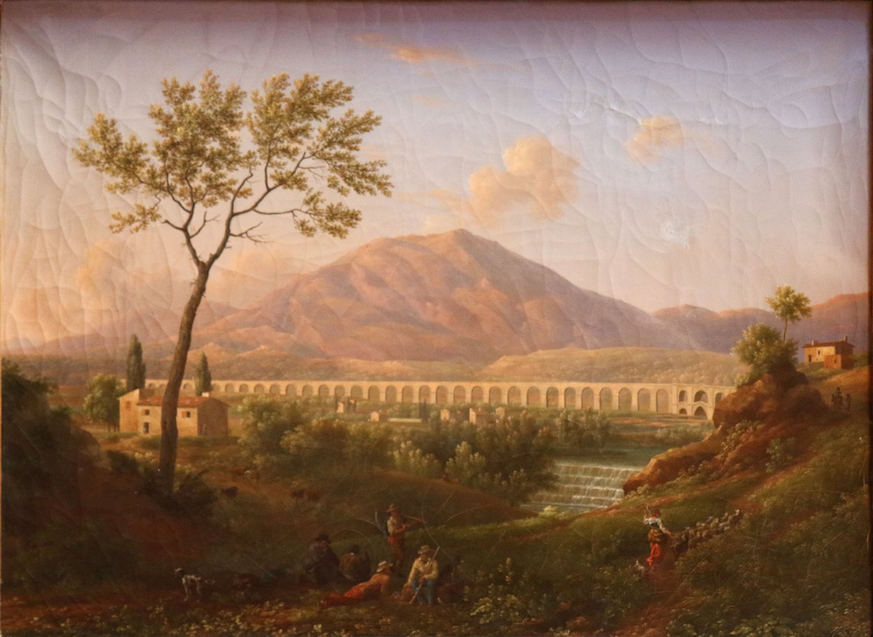 Das Aquädukt von Carpentras von Jean Joseph Xavier Bidauld