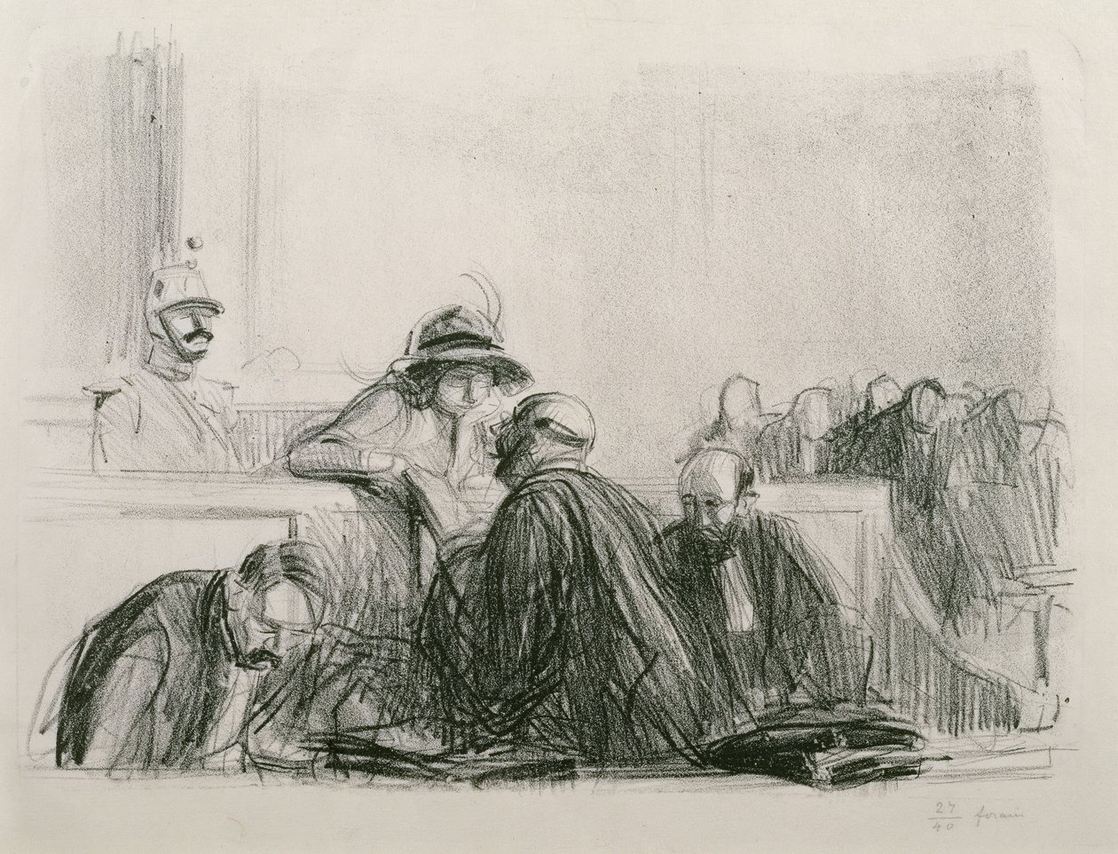 Der Rat des Anwalts von Jean-Louis Forain
