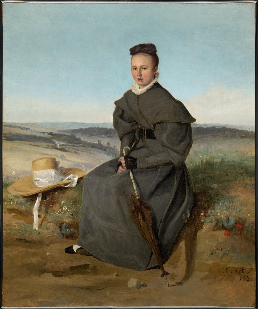 Louise Harduin von Jean-Baptiste-Camille Corot