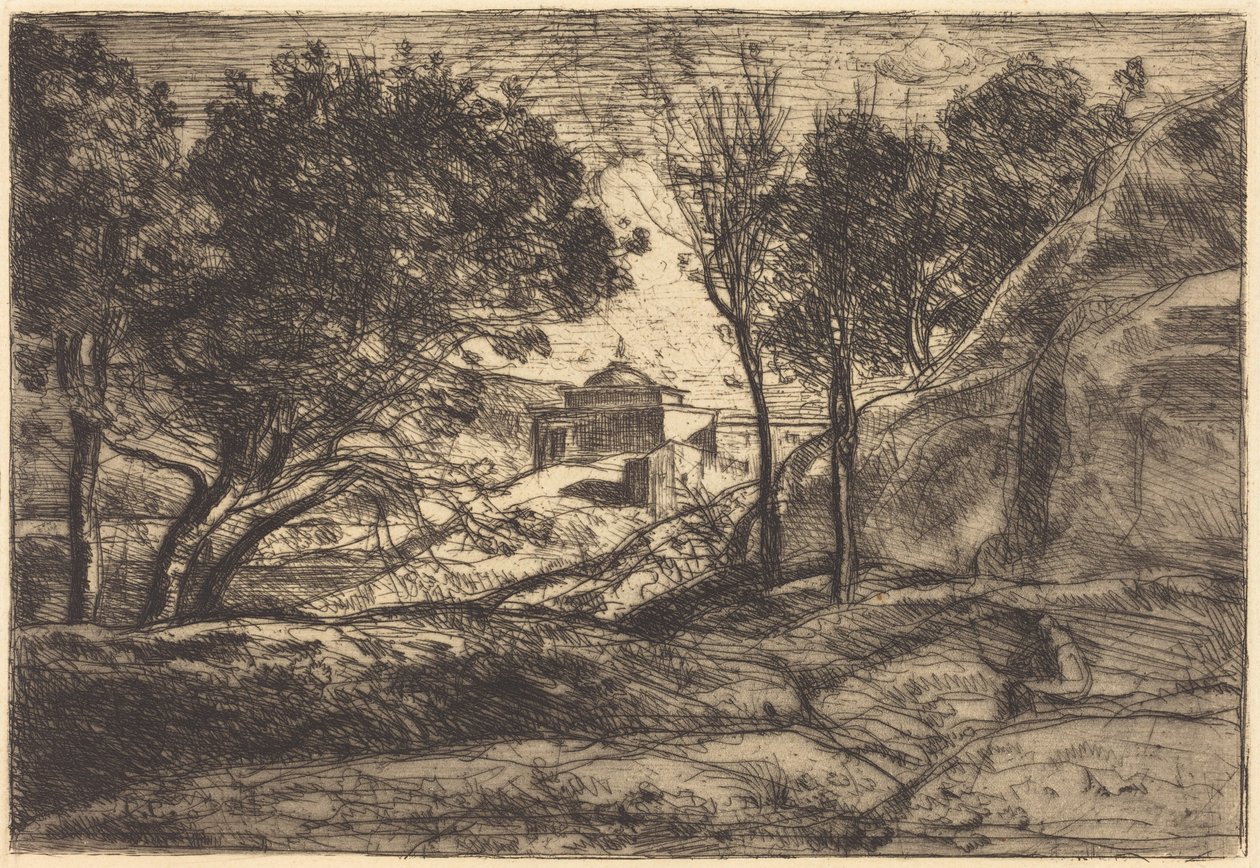 Erinnerung an die Toskana von Jean-Baptiste-Camille Corot