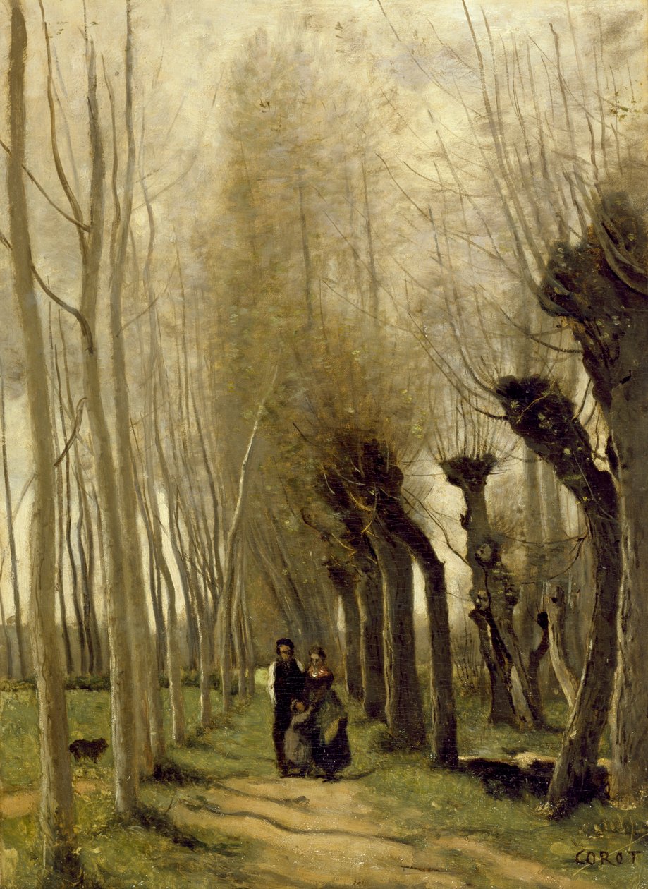 Die Weiden von Marissel von Jean-Baptiste-Camille Corot